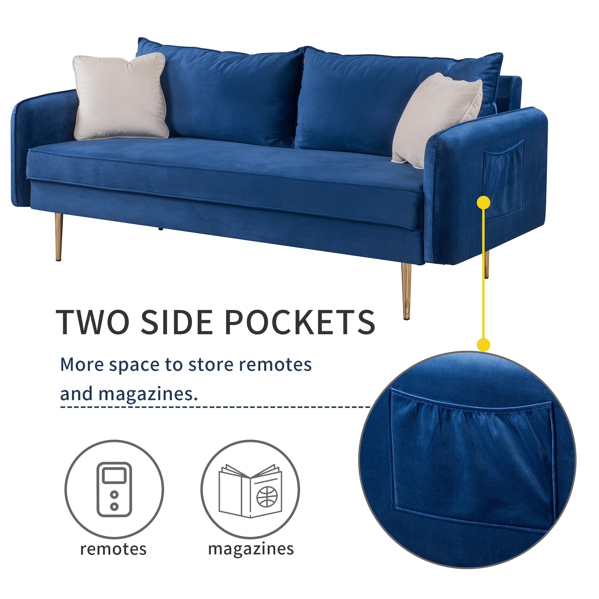 CASAINC BH-668AAC Sofas-Loveseats - View #4