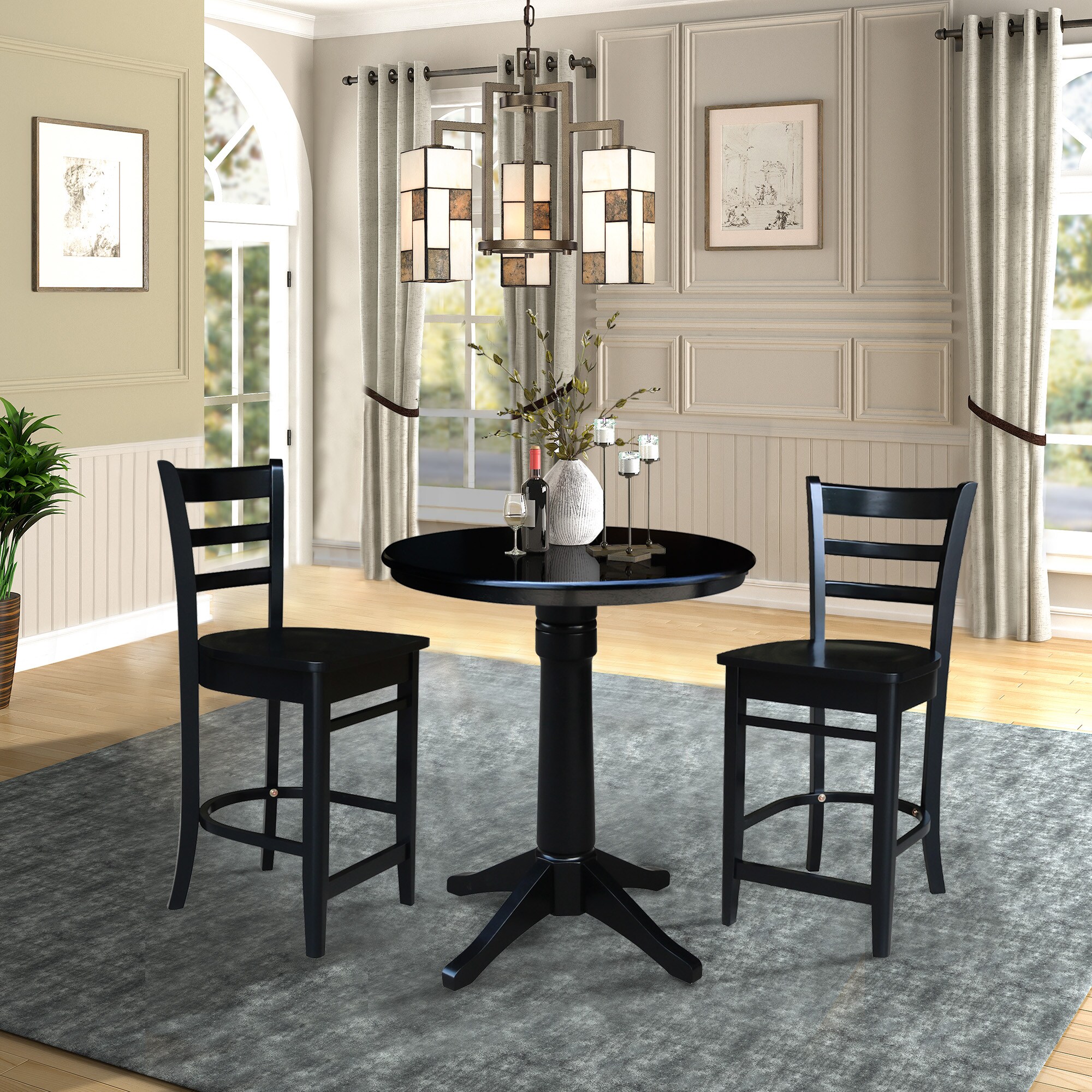 International Concepts K46-30RT-27B-S6172-2 Dining-Sets - View #2