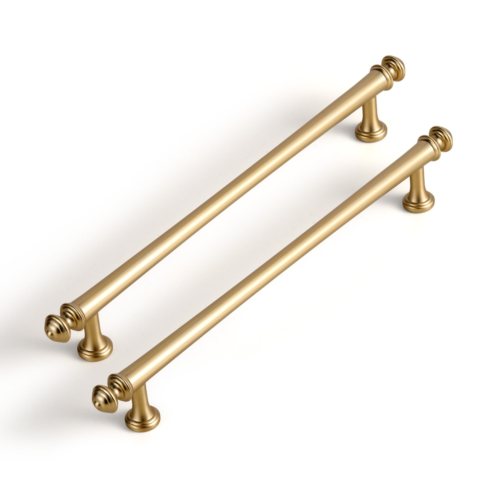 Miaokesen 9618UBR-192 7-9/16-in , 192mm Center to Center Champagne Bronze Cylindrical Handle 6 -Pack