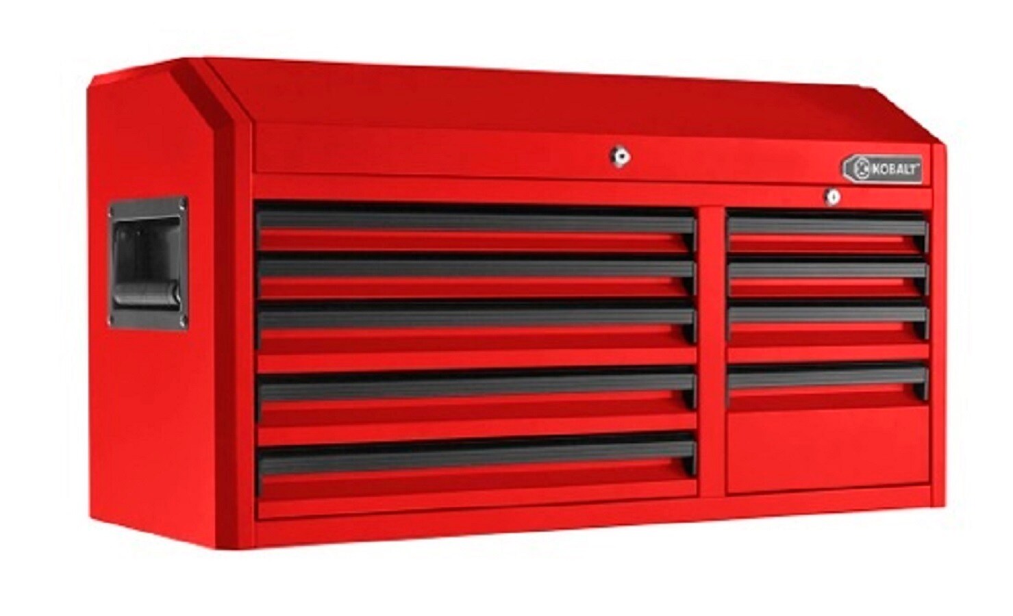 Kobalt 41TCRED 41-in W x 22.5-in H 9-Drawer Steel Tool Chest (Red)