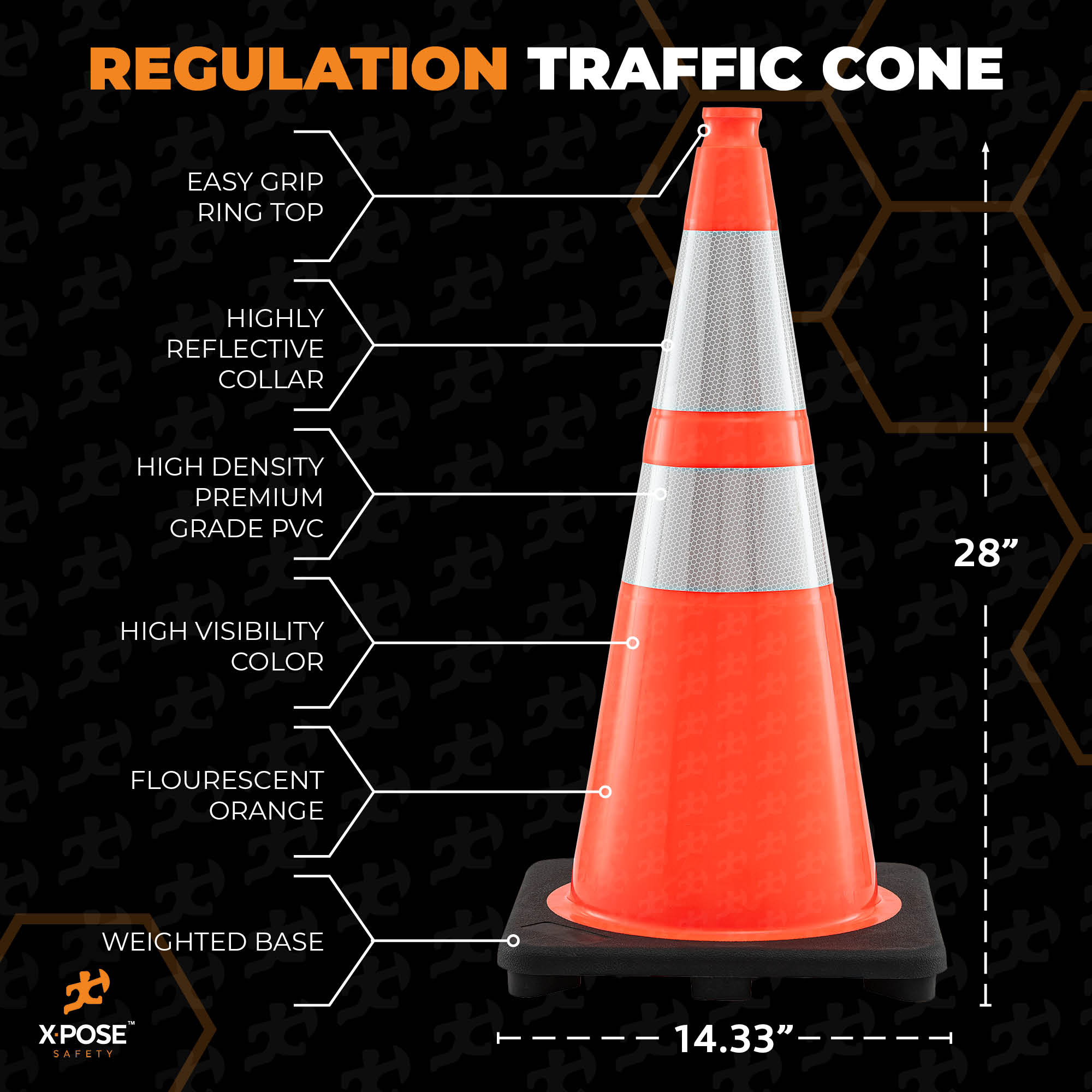 XPOSE SAFETY OTC28-64-12-X Traffic-Safety-Equipment - View #2