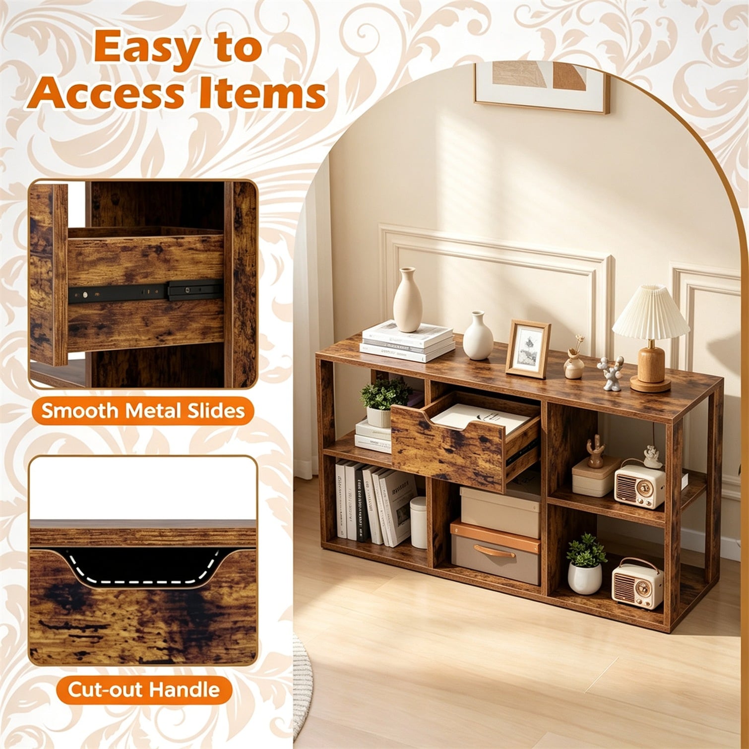 Watnature 3GQ0A3S312YO bookcases - View #5