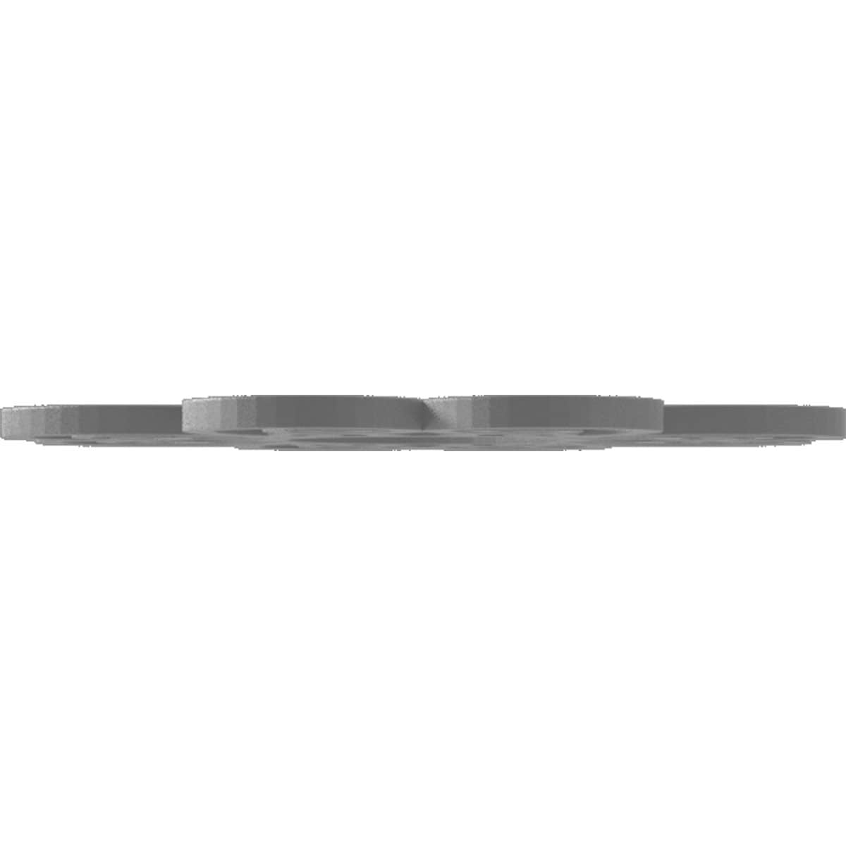Primed Architectural Two-Piece Ceiling Medallion, 13-inch