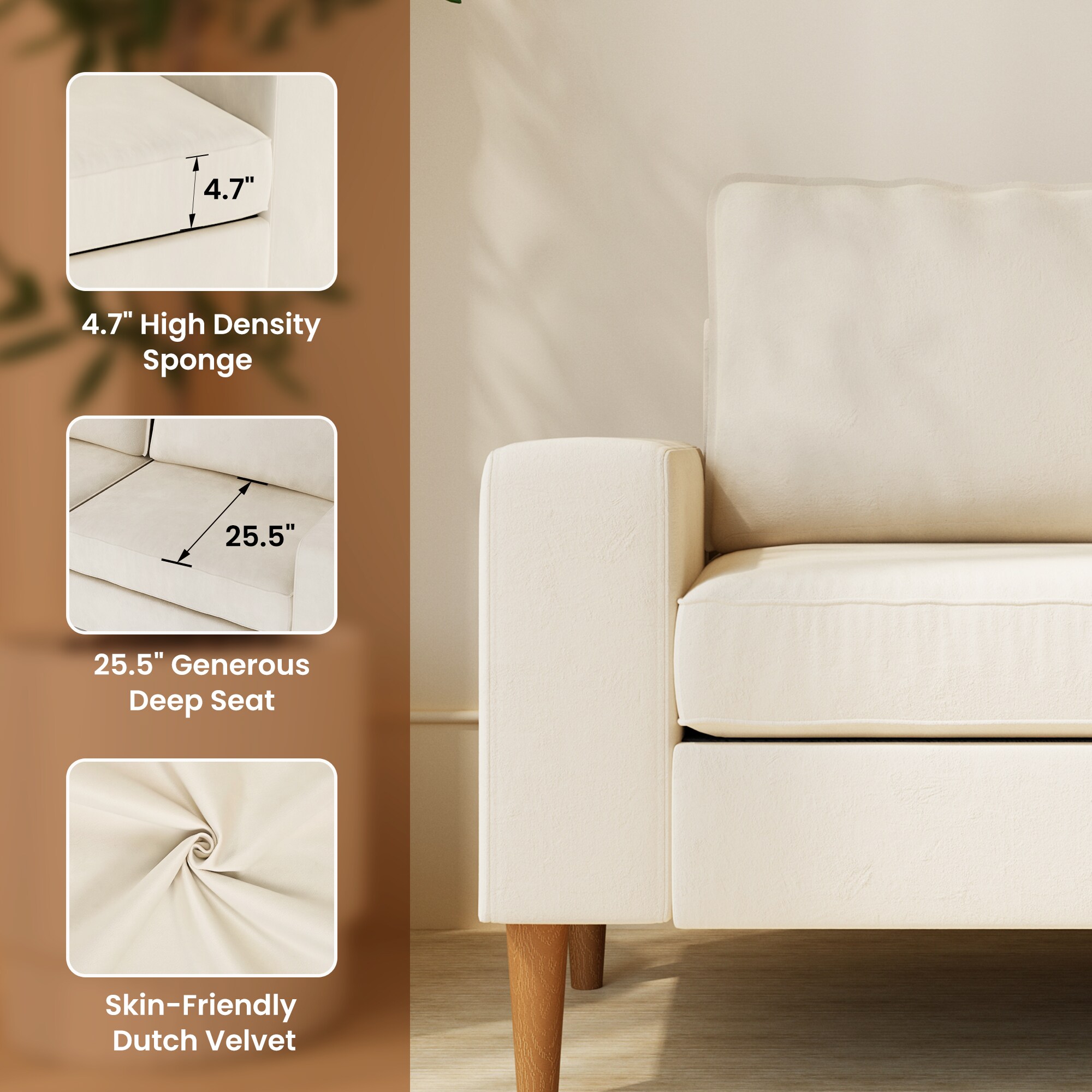 PamaPic SN-SF-M-2-WL1 Sofas-Loveseats - View #5