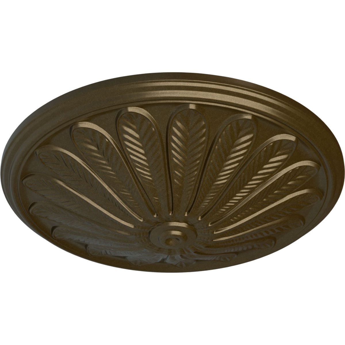 Ekena Millwork CM25BRBRS Ceiling-Medallions - View #2