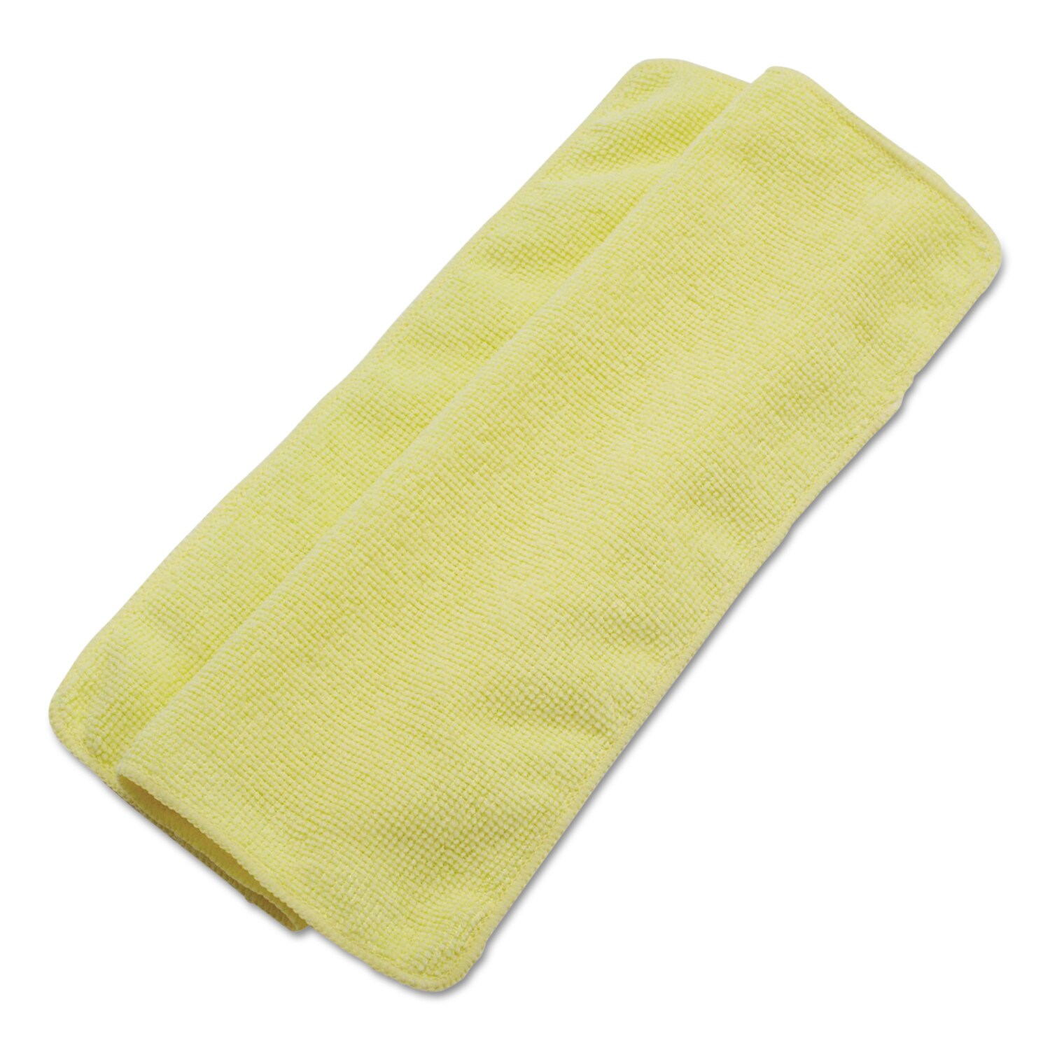 Boardwalk BWK16YELCLOTH 24-Pack Microfiber Cloth