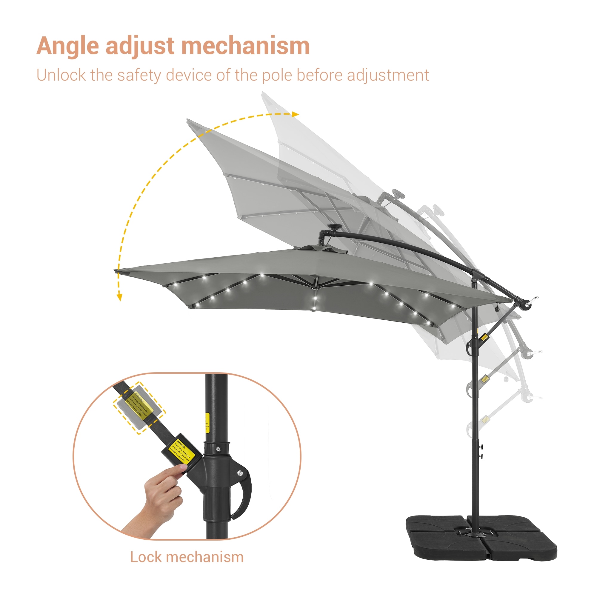 ACEGOSES LW-SOF66GY Umbrellas-2 - View #4
