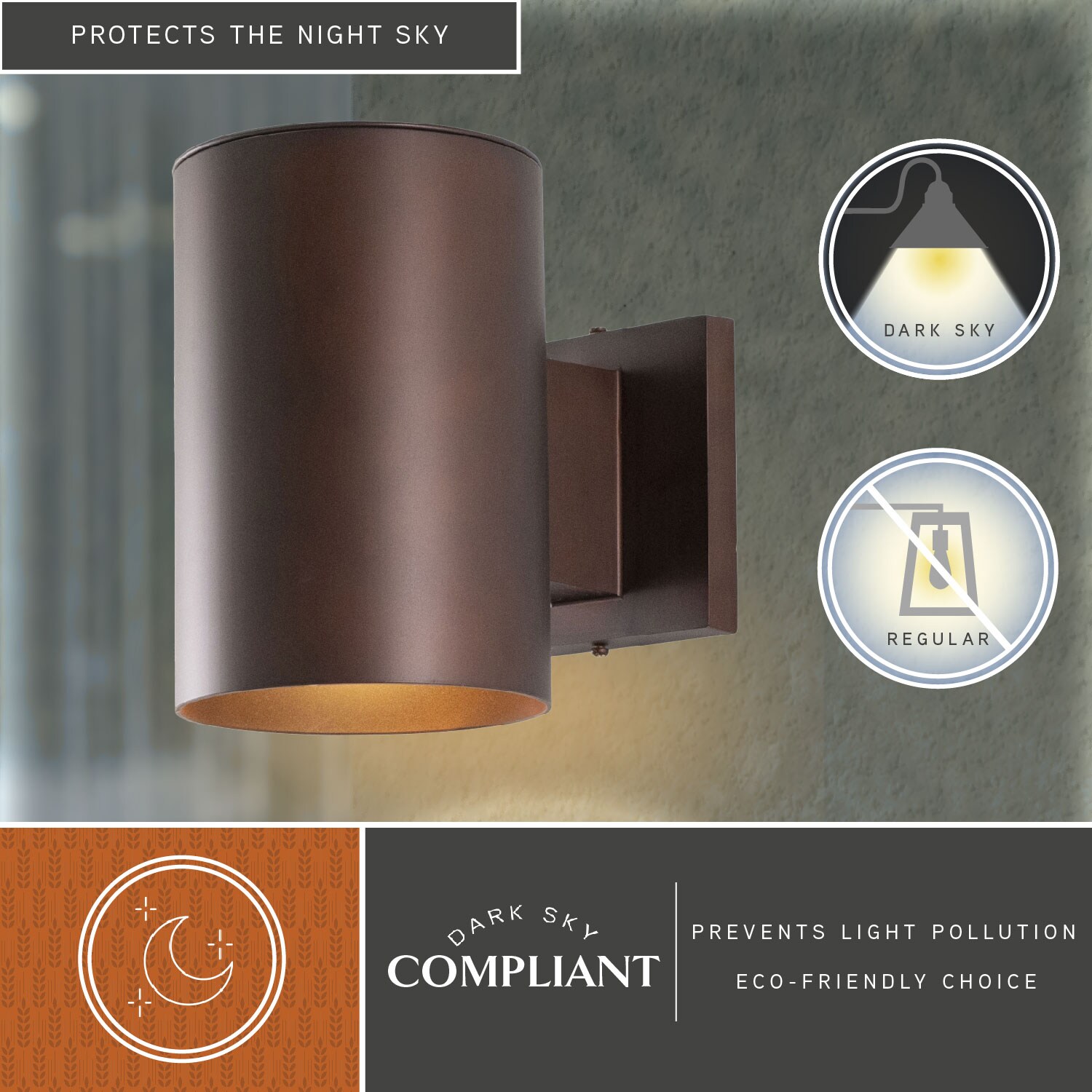 Cascadia CO-OWD050BZ Outdoor-Wall-Lighting - View #2