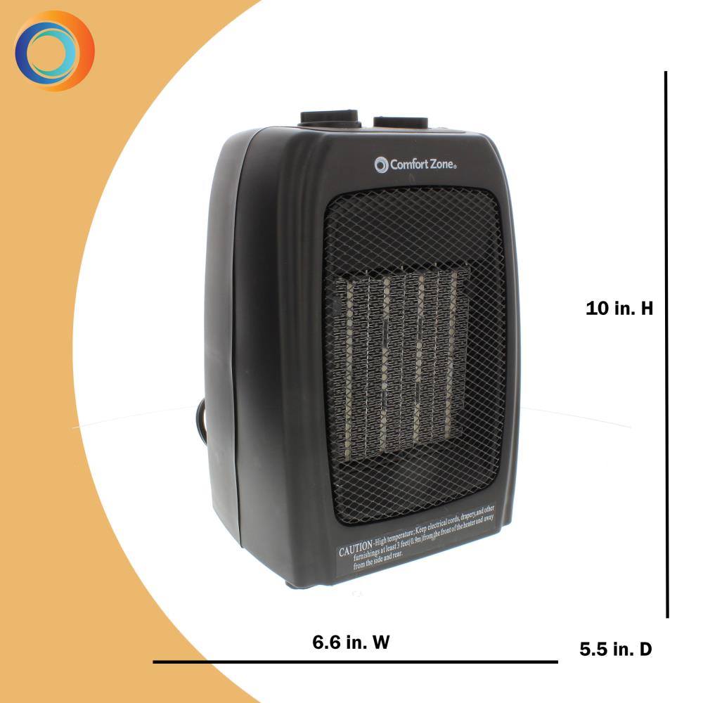 Comfort Zone CZ442 Portable-Electric-Heat - View #6