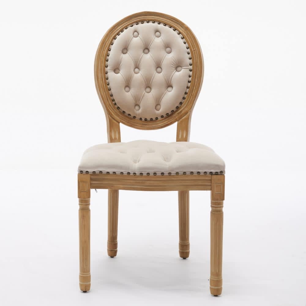 Maison Boucle MIRO-CHAIR-BEIGE-4 Dining-Chairs - View #5