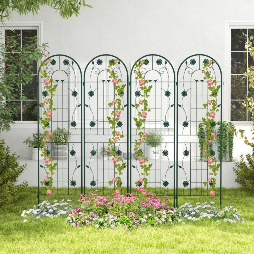 AHIOU HOME ZAAHD-HQRCHWGT Garden-Trellis - View #2
