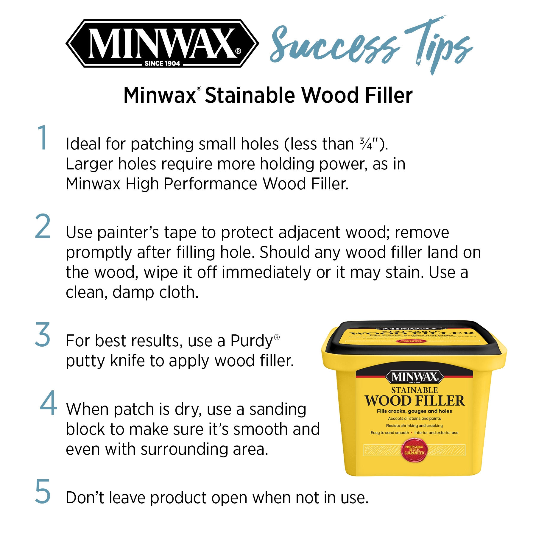 Minwax 42852000 Wood-Filler - View #3