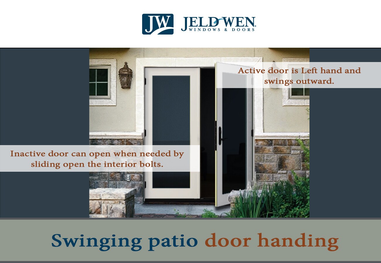 JELD-WEN 60-in X 80-in X 4-9/16-in Jamb Low-e Grilles Between The Glass ...