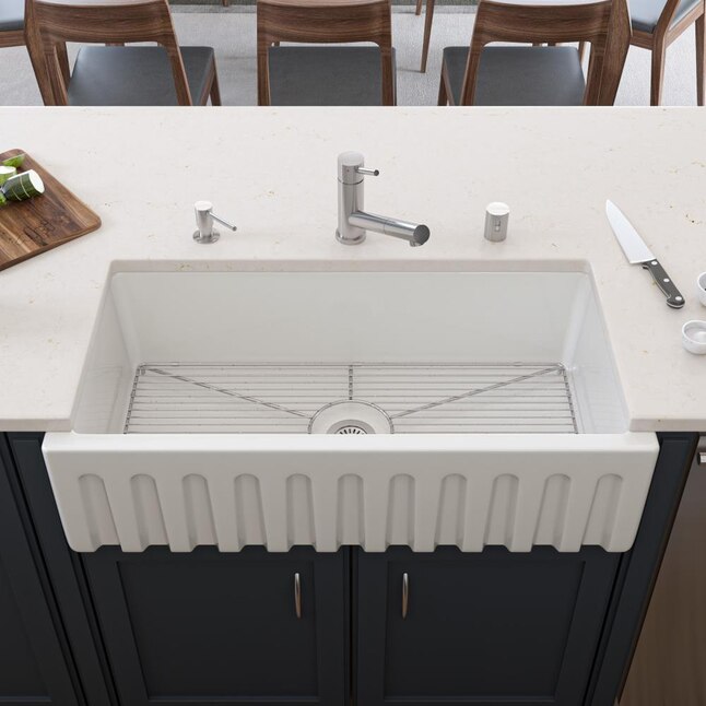 Alfi Brand Farmhouse A Front 36 In, What Is The Best Brand Of Farmhouse Sink
