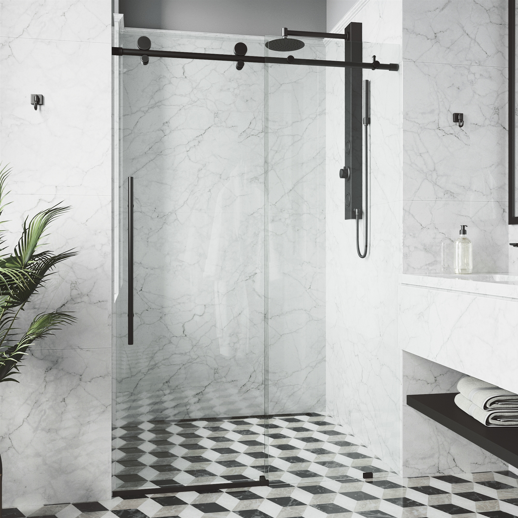 VIGO VG6021MBCL4876 Shower-Doors - View #7
