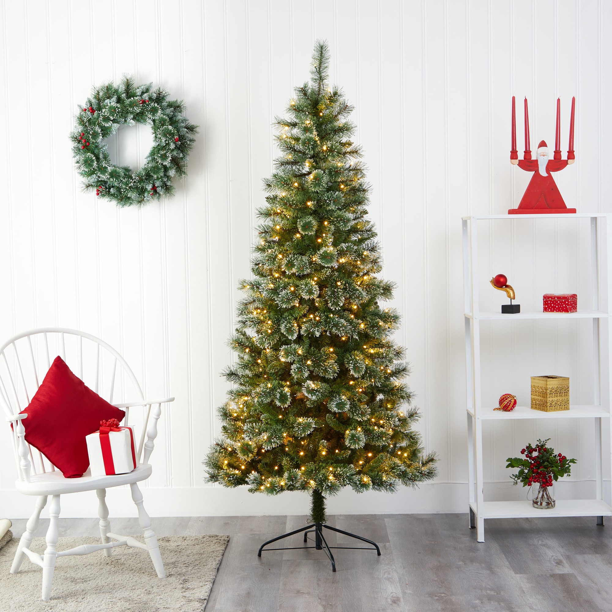 Nearly Natural T1636 Artificial-Christmas-Trees - View #6