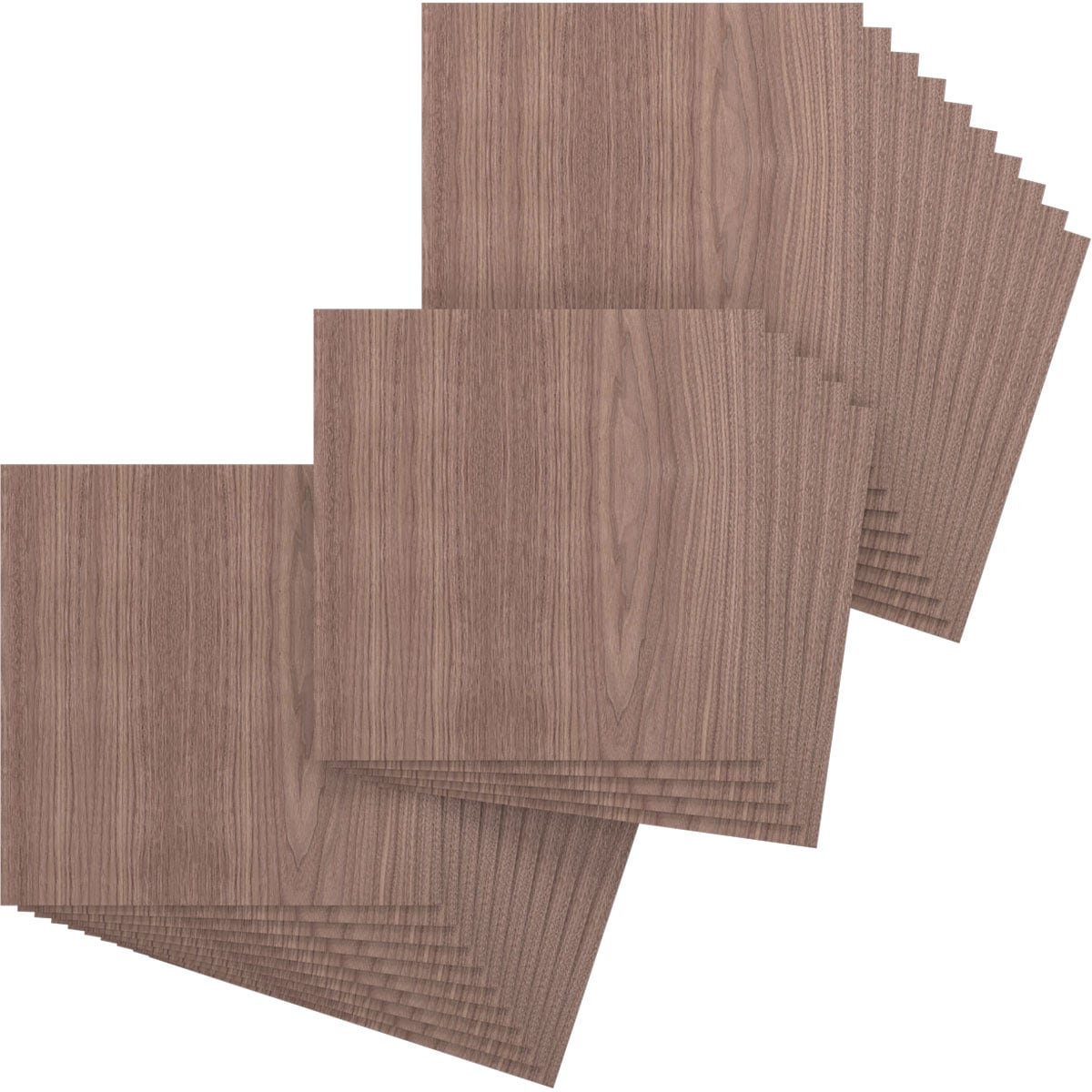 Ekena Millwork HBW24X24X250DWA 23-3/4-in x 23-3/4-in Smooth Paintable/Stainable Wood Wall Panel ( 25 -Pack, Covers 3.92-sq ft )