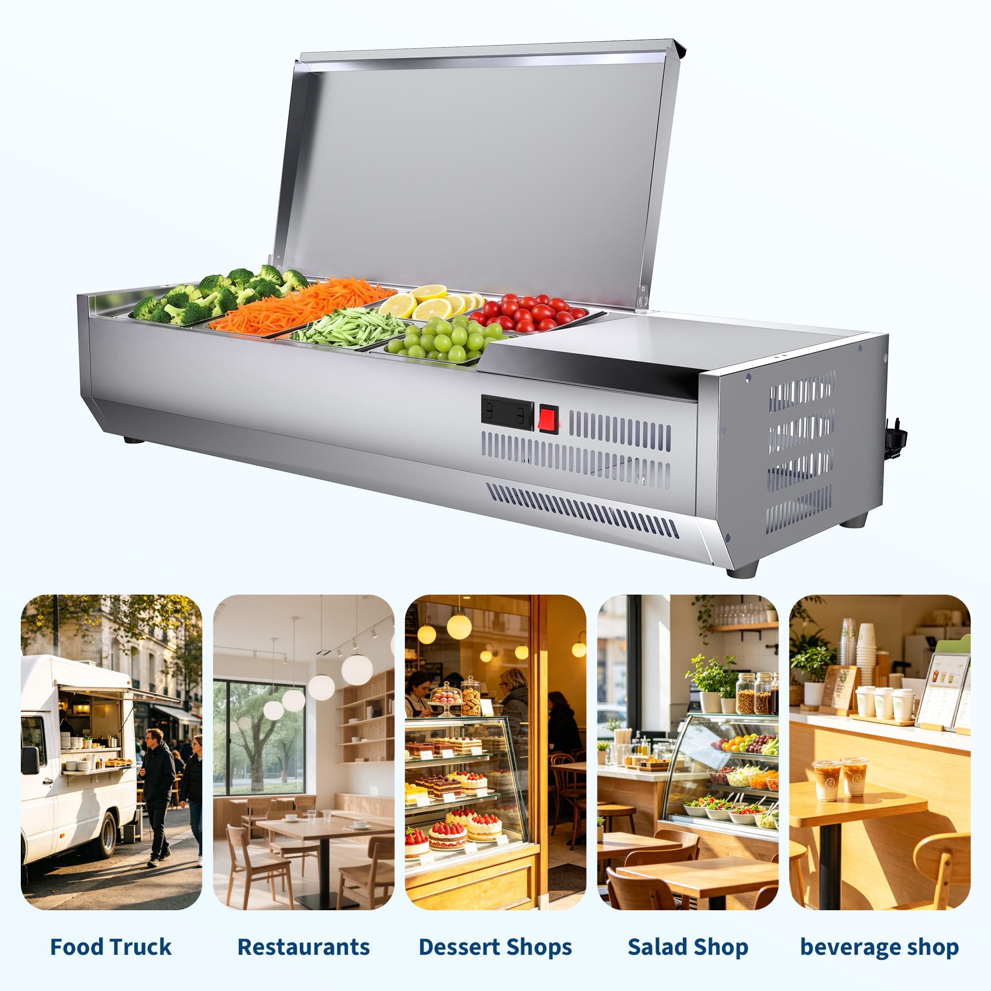 DEXSO ENCOREPLSBA17118 Refrig-Prep-Tables - View #7