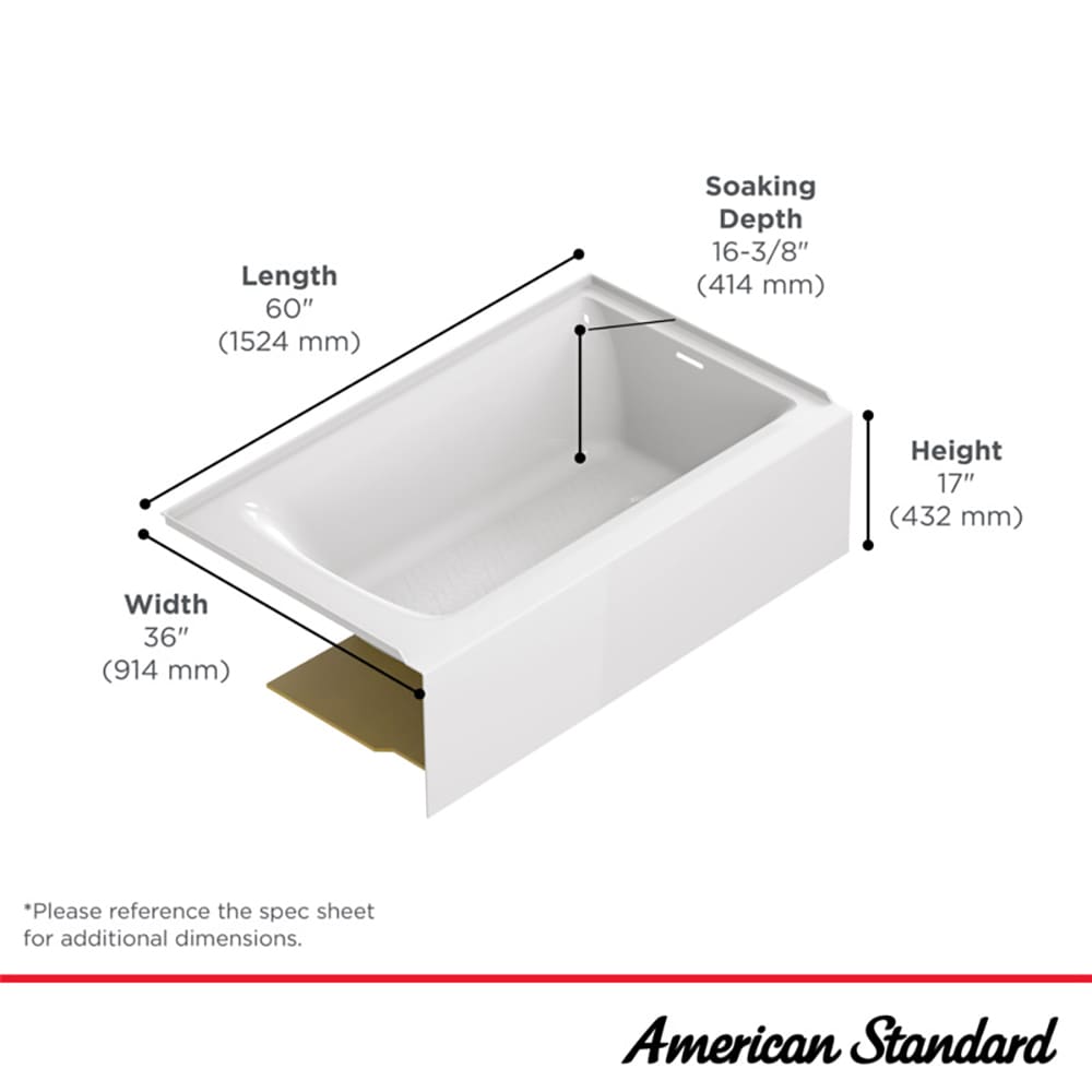 American Standard 2965102.020 bathtubs - View #6