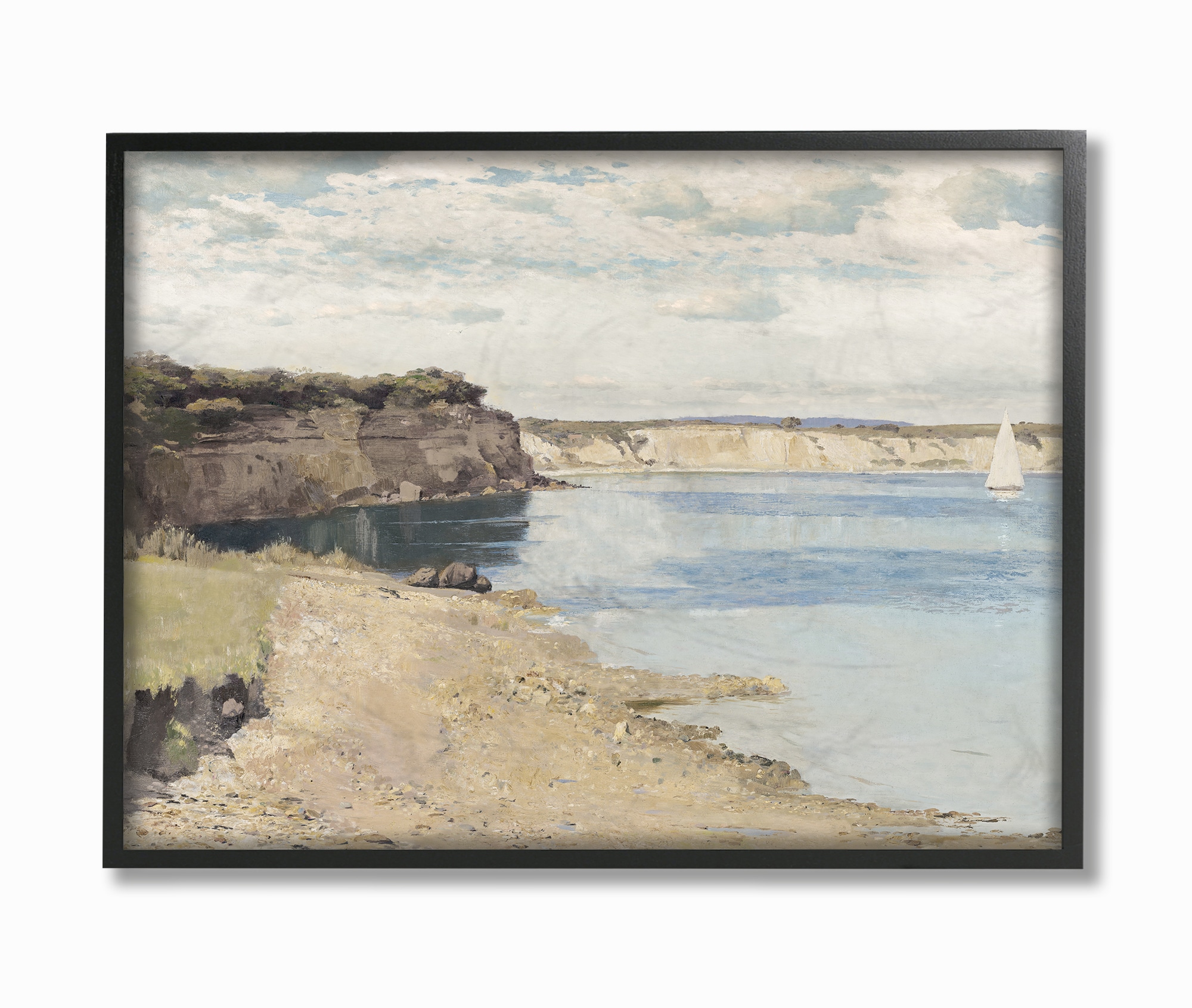 Stupell Industries CWP-330-FR-11X14 Christy Mckee Framed 14-in H x 11-in W Coastal Print