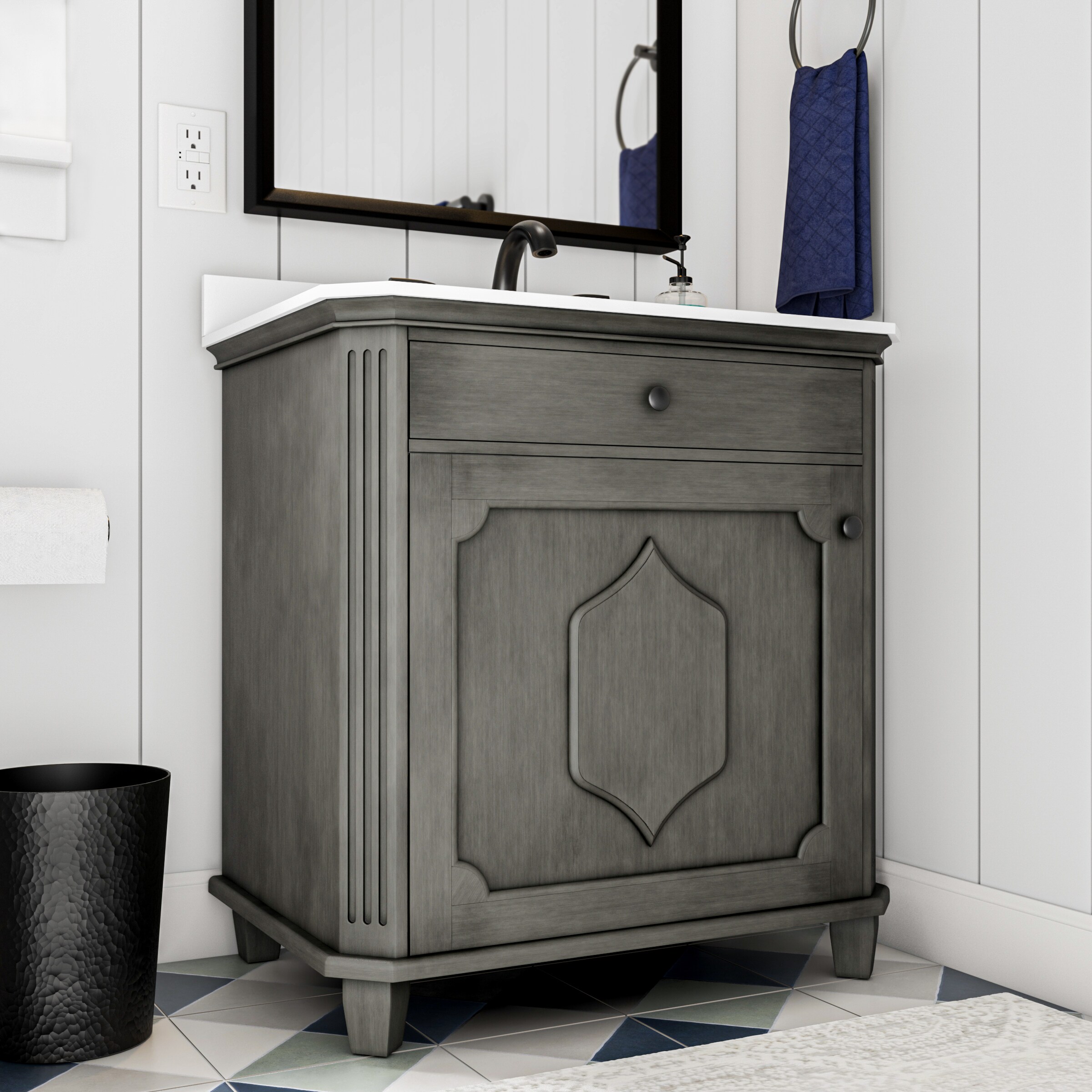 allen + roth LWS30DVAG Bath-Vanity-Combo - View #4