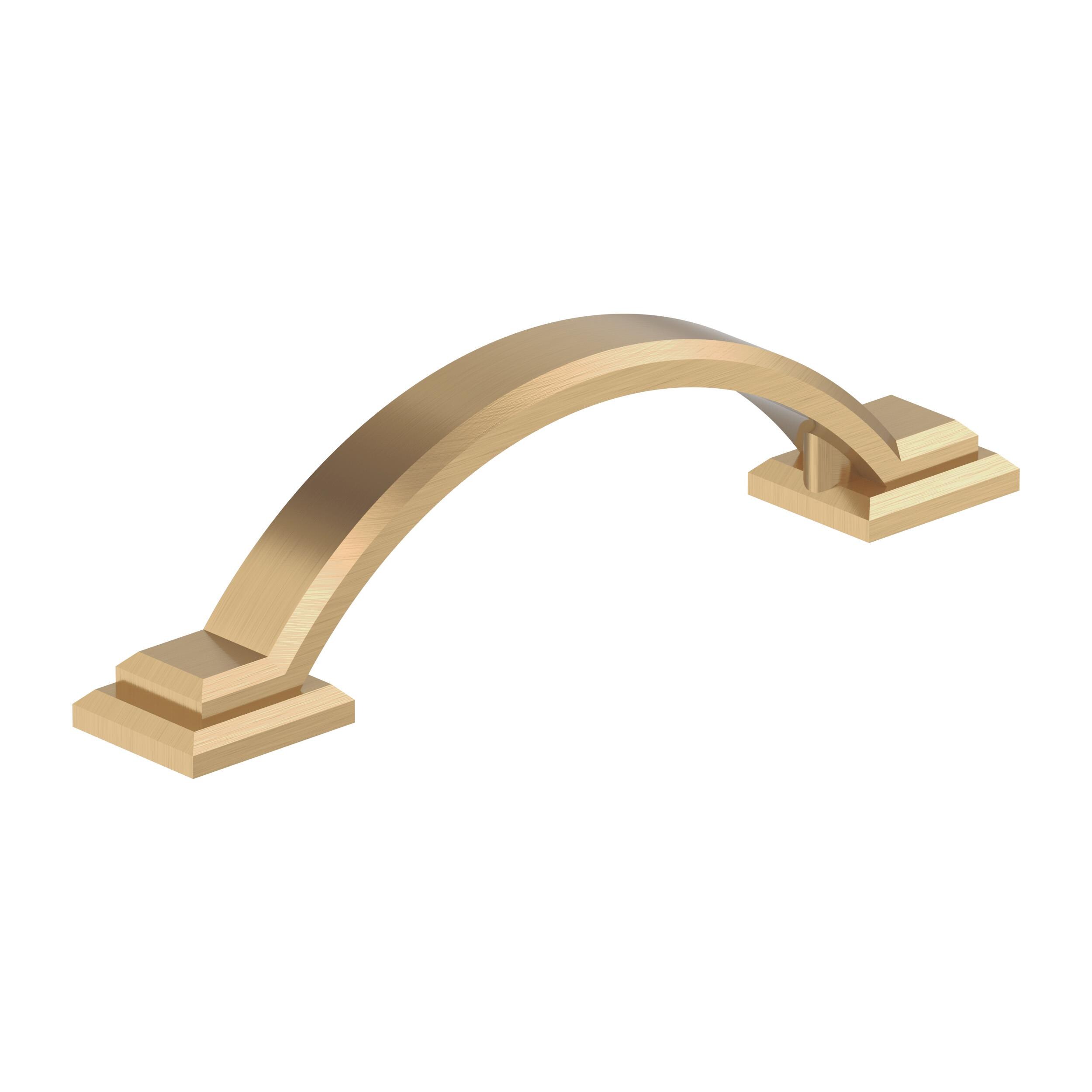 Amerock 10VMP37040CZ Sheffield 3-in , 76mm Center to Center Champagne Bronze Arch Handle 10 -Pack