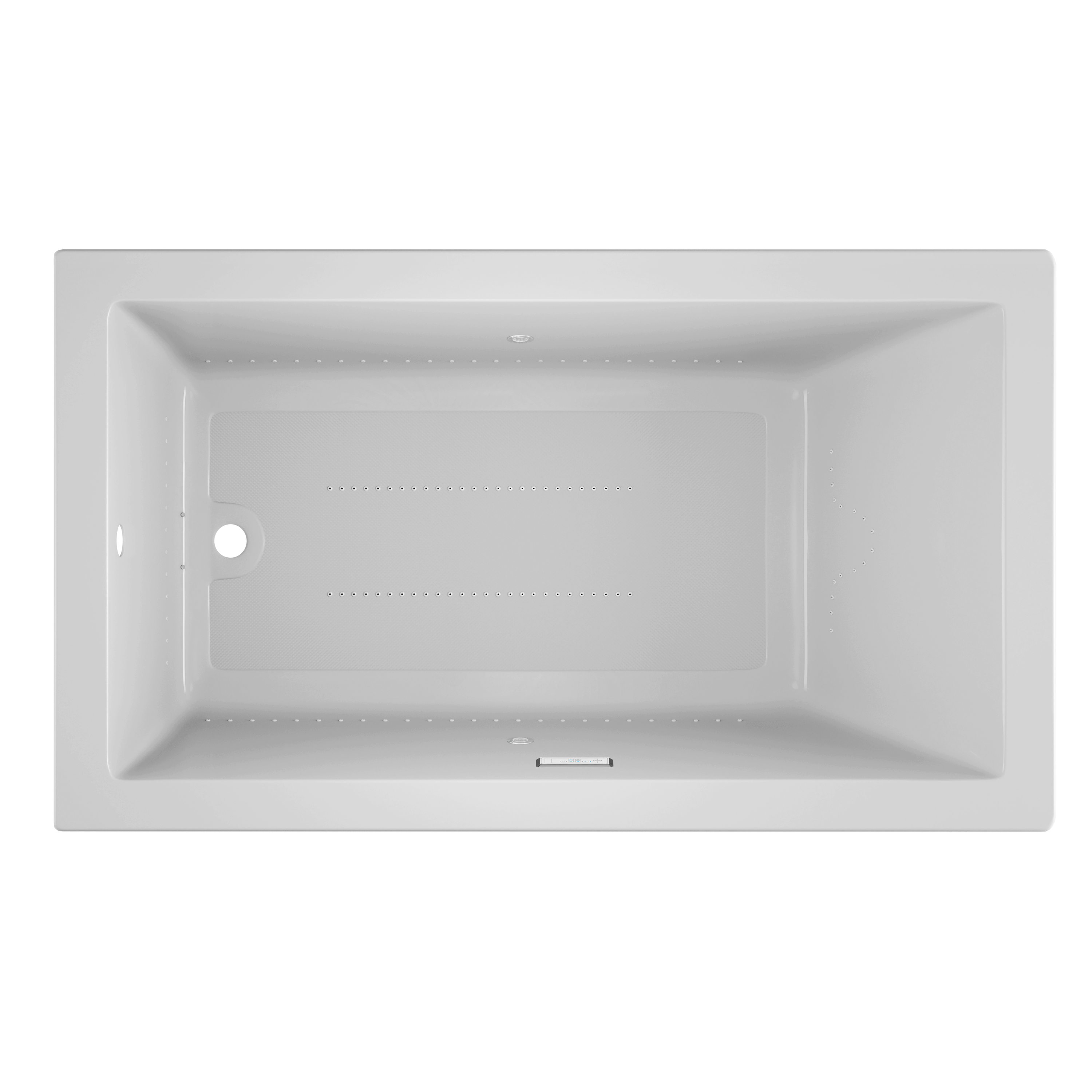 Jacuzzi MT54959 SOLNA 42-Inches x 72-Inches White Acrylic Rectangular Drop-in and undermount Air bath ( Left Drain )