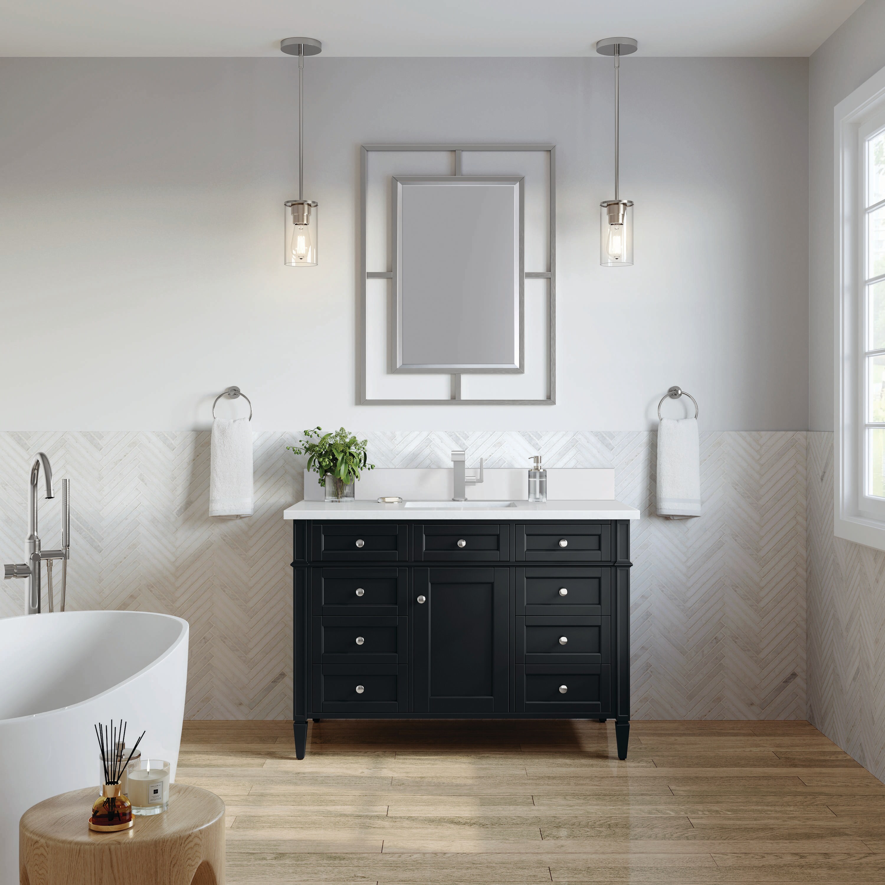 James Martin Vanities 650-V48-BKO-1WZ Bath-Vanity-Combo - View #2