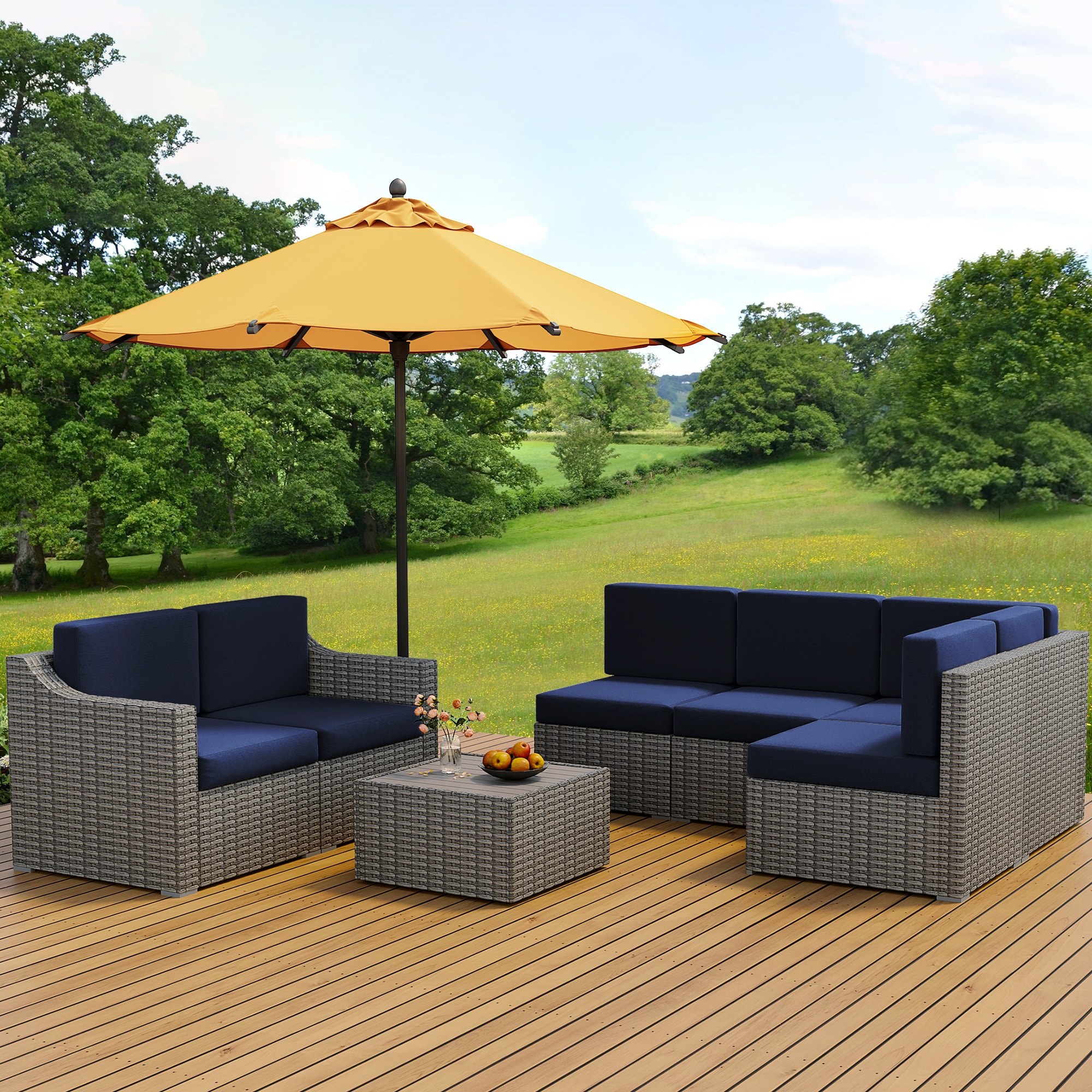  EL-SF7-GT-WL3 Patio-Conversation-Sets - View #9