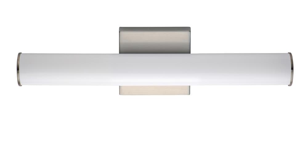 Maxim Lighting 52100SN Rail 18-in 1 -Light Satin Nickel Integrated LED Modern/contemporary Vanity light bar
