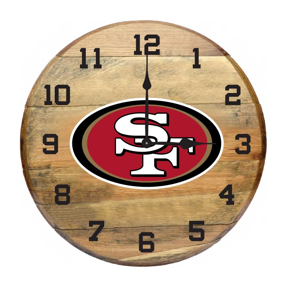 San Francisco 49ers 15 Round LED Lit Wall Sign