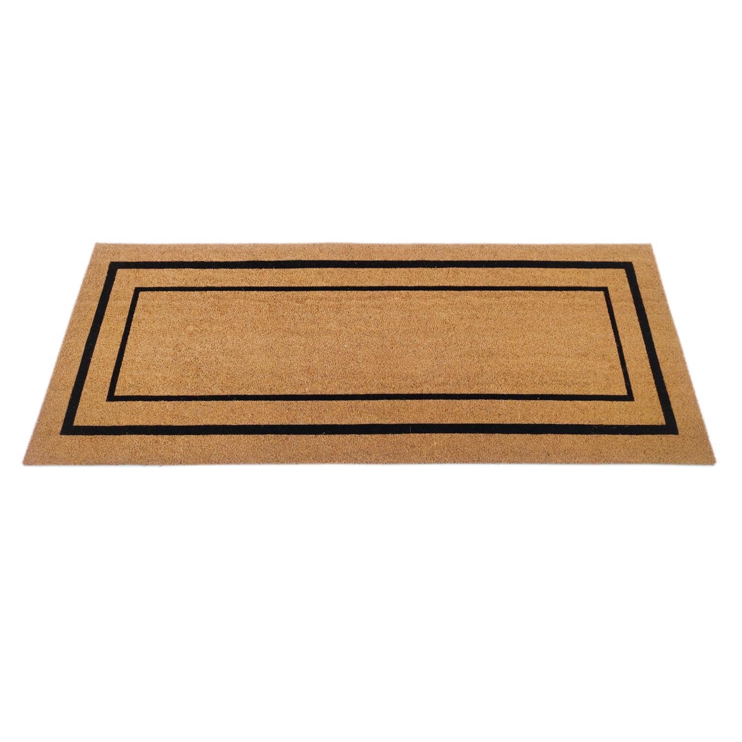 First Concept - 24 in. x 60 in. Coir and Vinyl Outdoor Door Mat