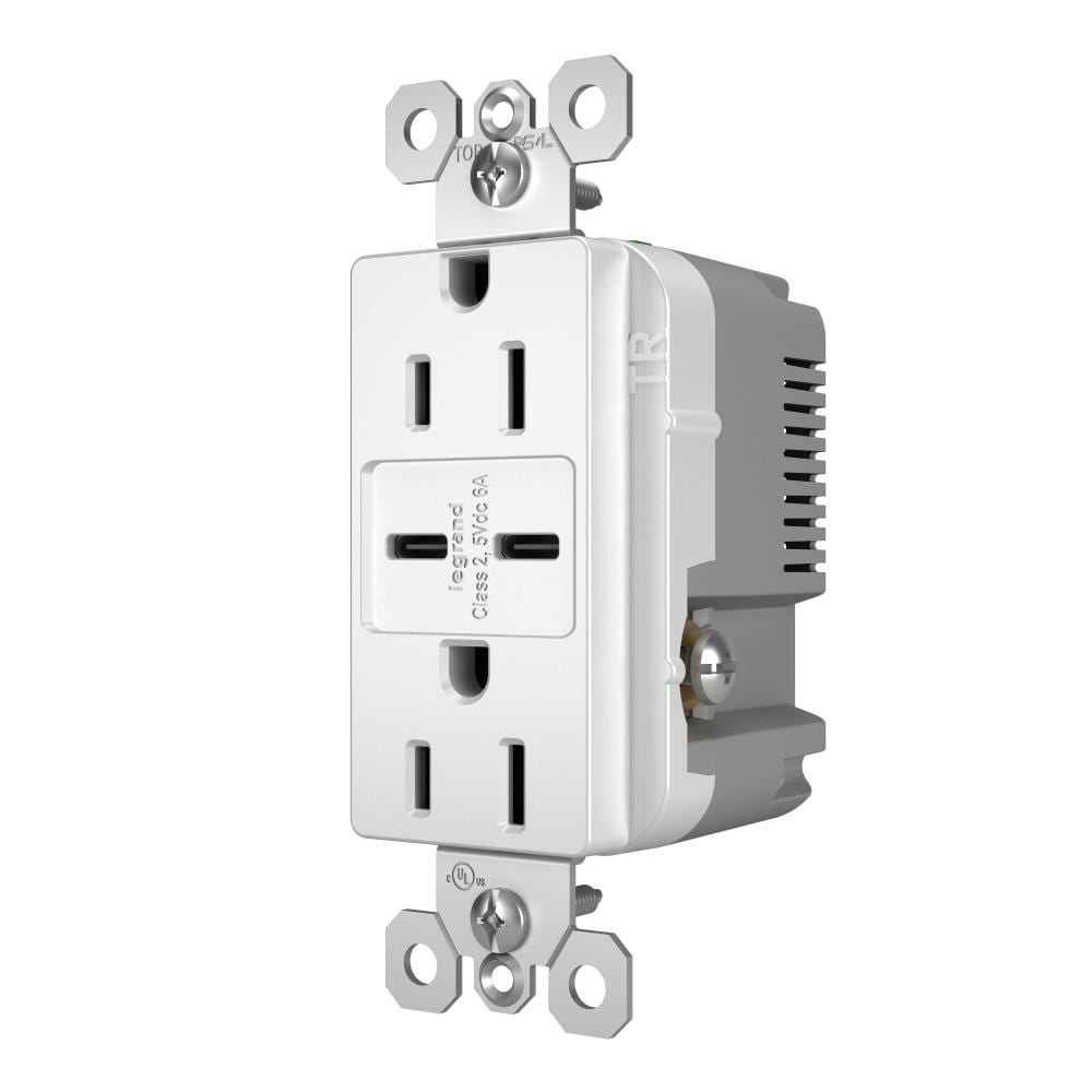 Legrand R26USBCC6WCCV6 receptacles - View #2