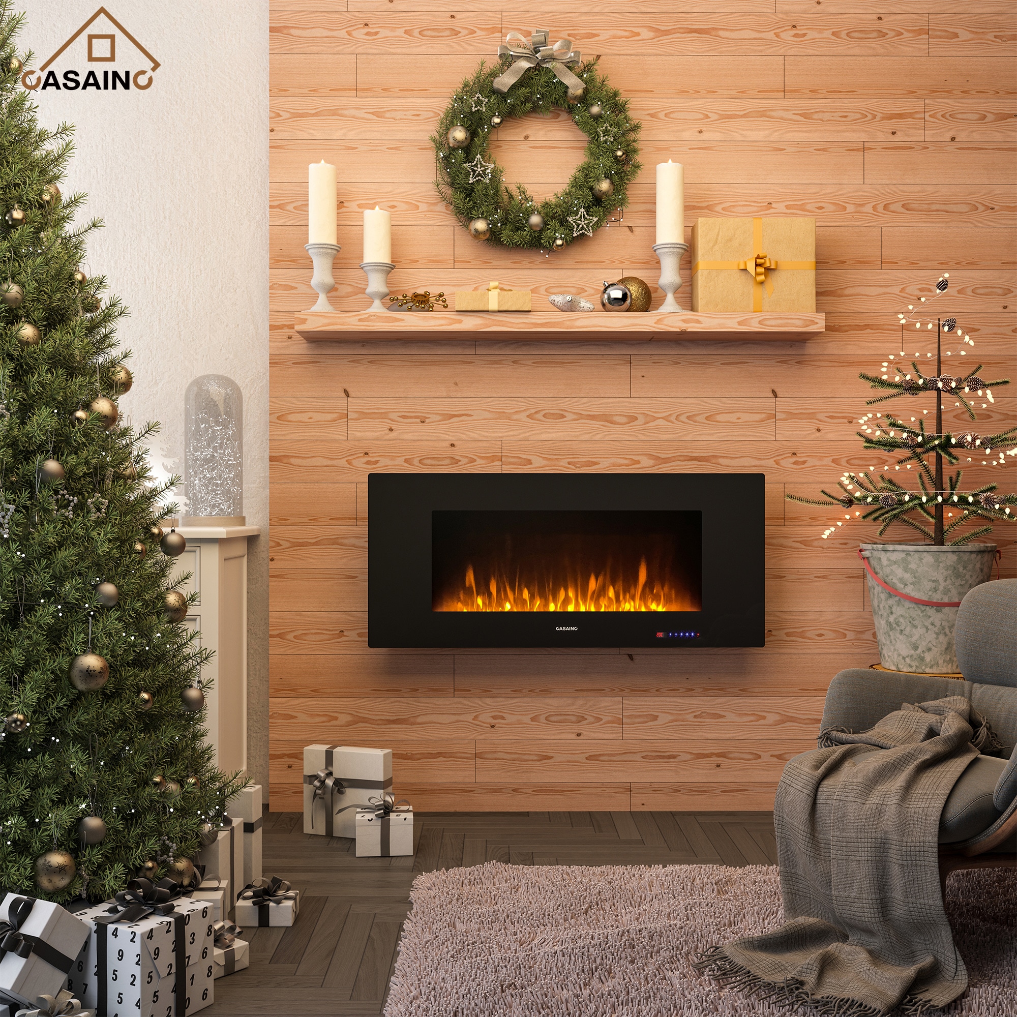 CASAINC WF-HW54805+ Electric-Fireplaces - View #3