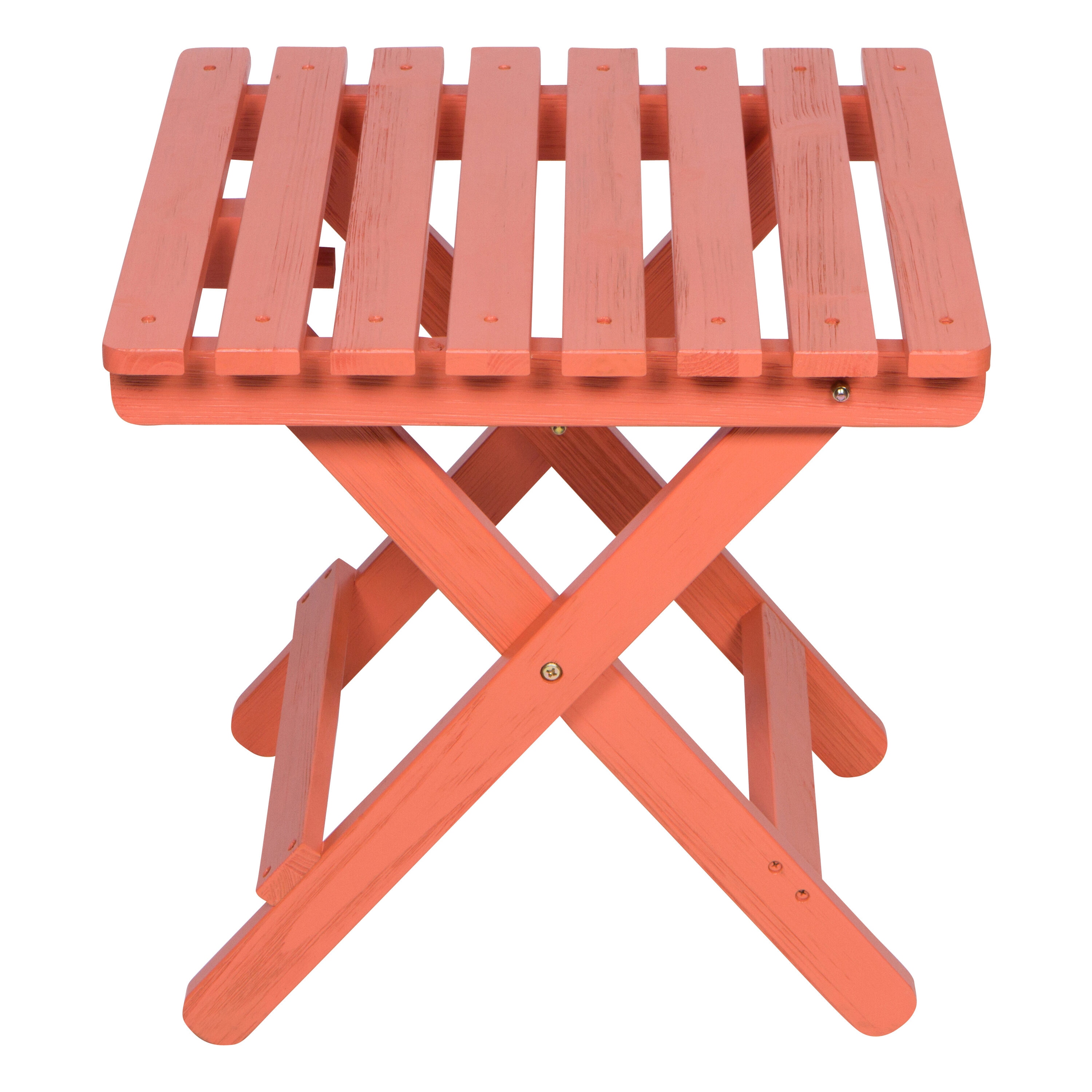 Shine Company 4119OP Square Outdoor End Table 19-in W x 19-in L