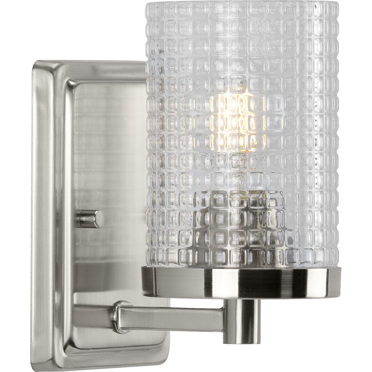 Fawcett Brushed Nickel Dimmable One-Light Bath Sconce
