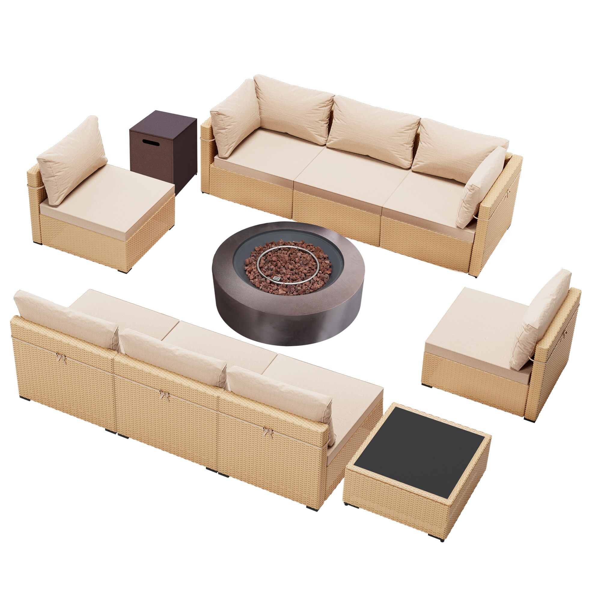 Patio Watcher LS-RT9-KD42BR-Y1 Patio-Conversation-Sets - View #2