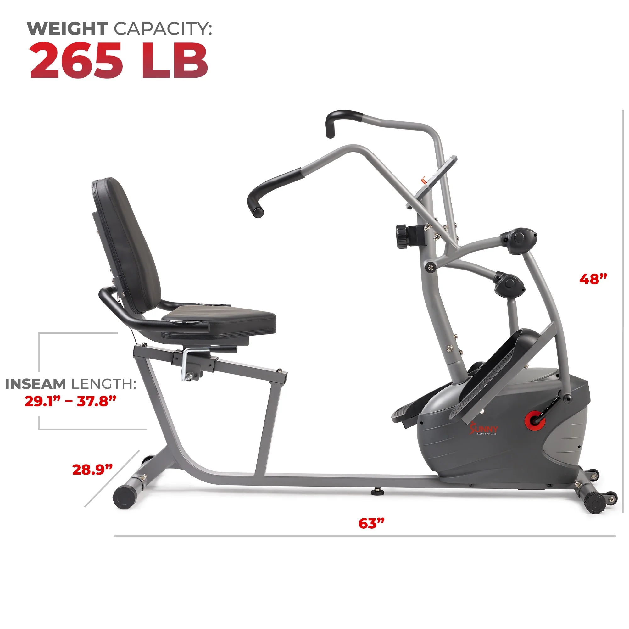 Sunny Health & Fitness SF-RBE420035 ellipticals - View #2
