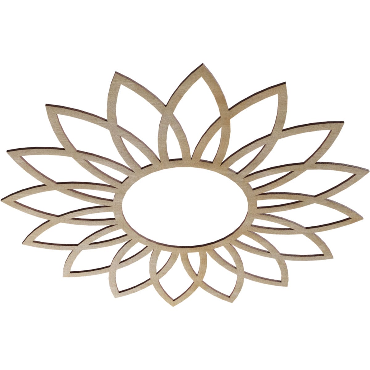 Ekena Millwork CMWP32X32X0250DAHI Ceiling-Medallions - View #2