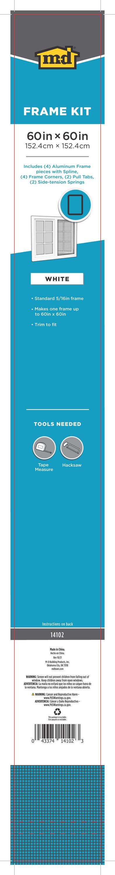 M-D 14102 Replacement-Screens-Tools - View #8