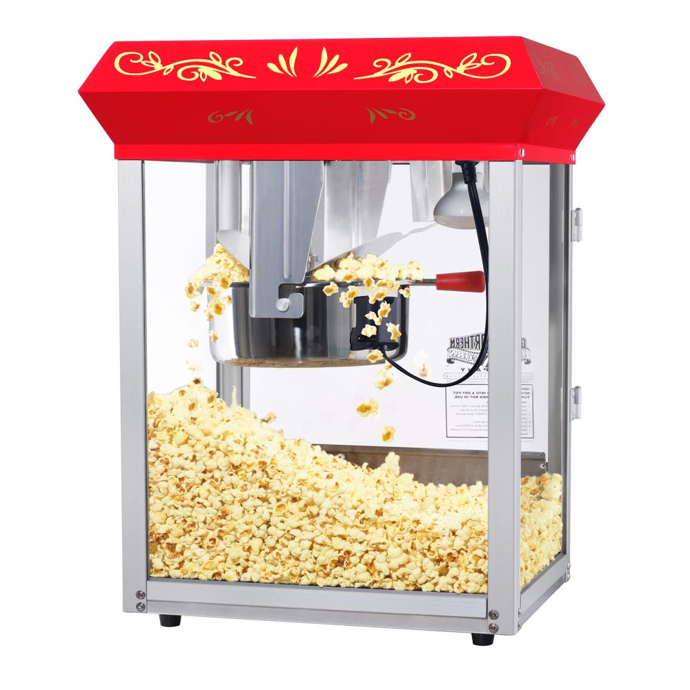 Fast Hot-Air Popcorn Maker with Butter Melting Cup