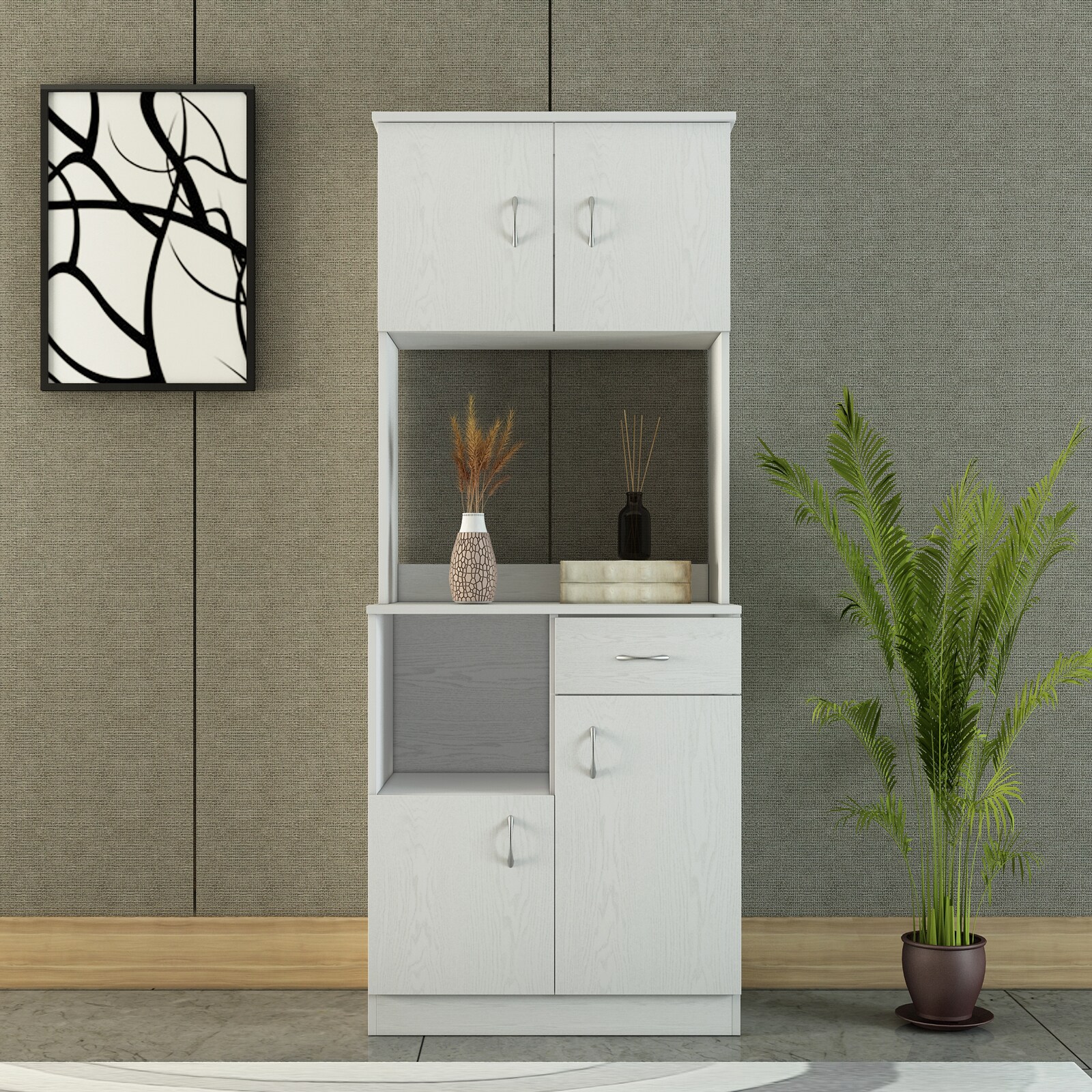Mobile Utility Cabinet Nebula Gray Dimensions 89 lbs. 27W x 20D x 31H Weight 