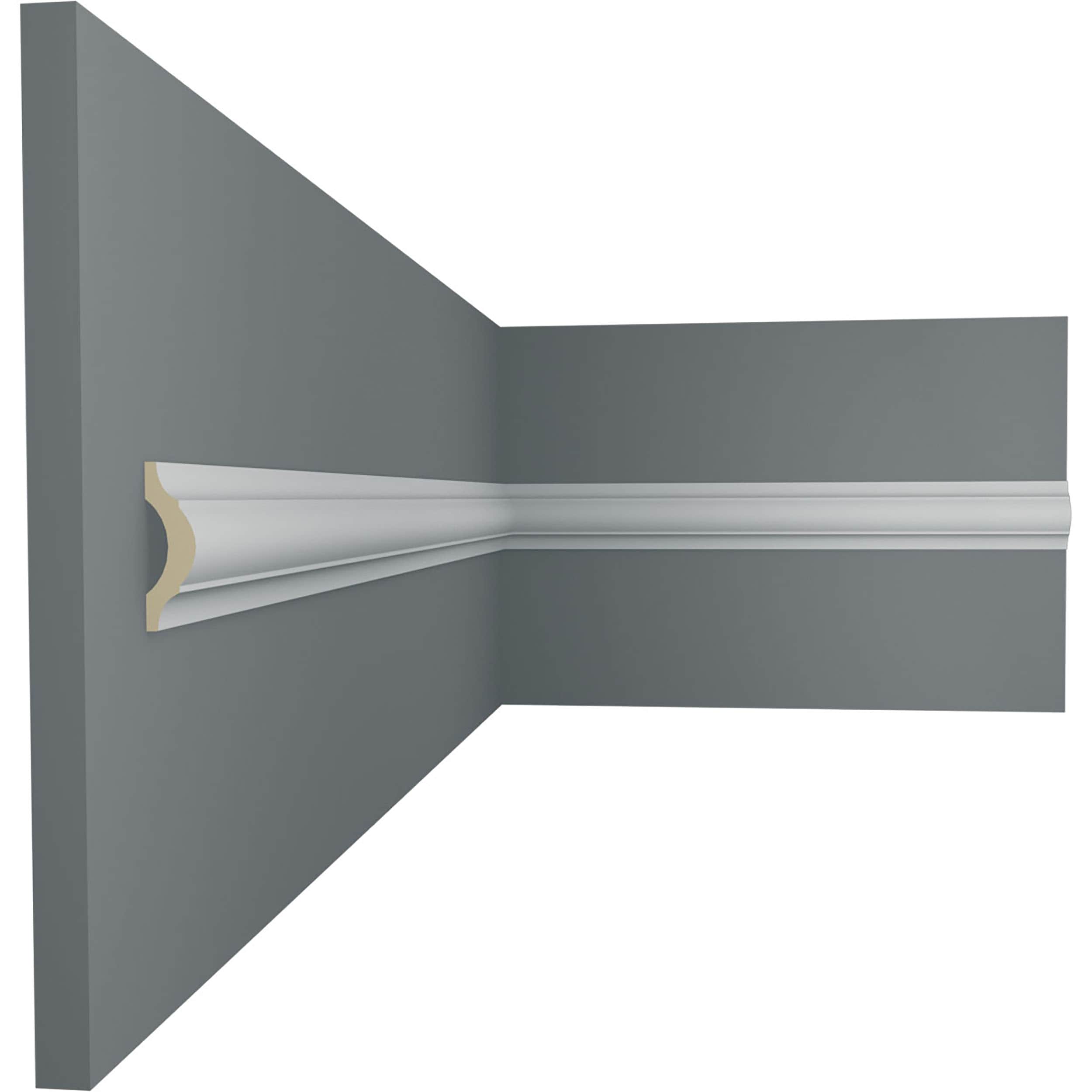 Ekena Millwork PML03X01HE Chair-Rail-Moulding - View #5
