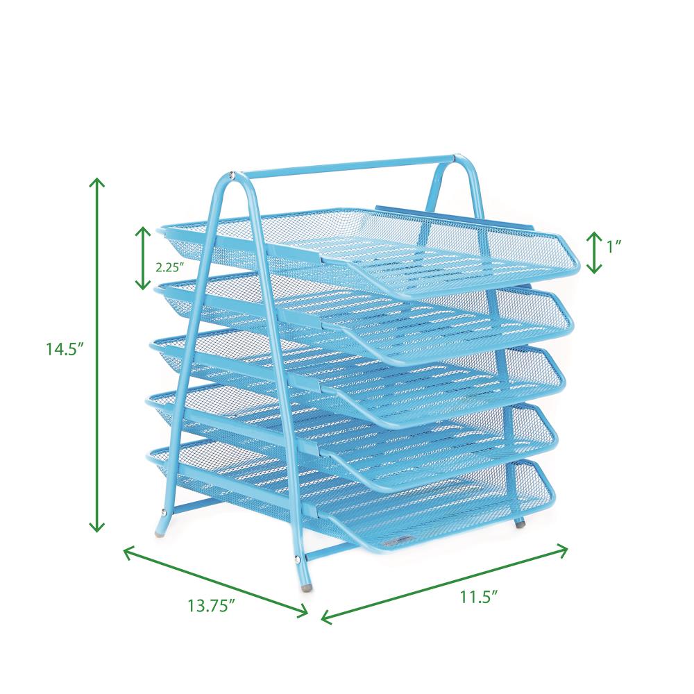 Mind Reader 5TPAPER-BLU Desktop-Organizers - View #7