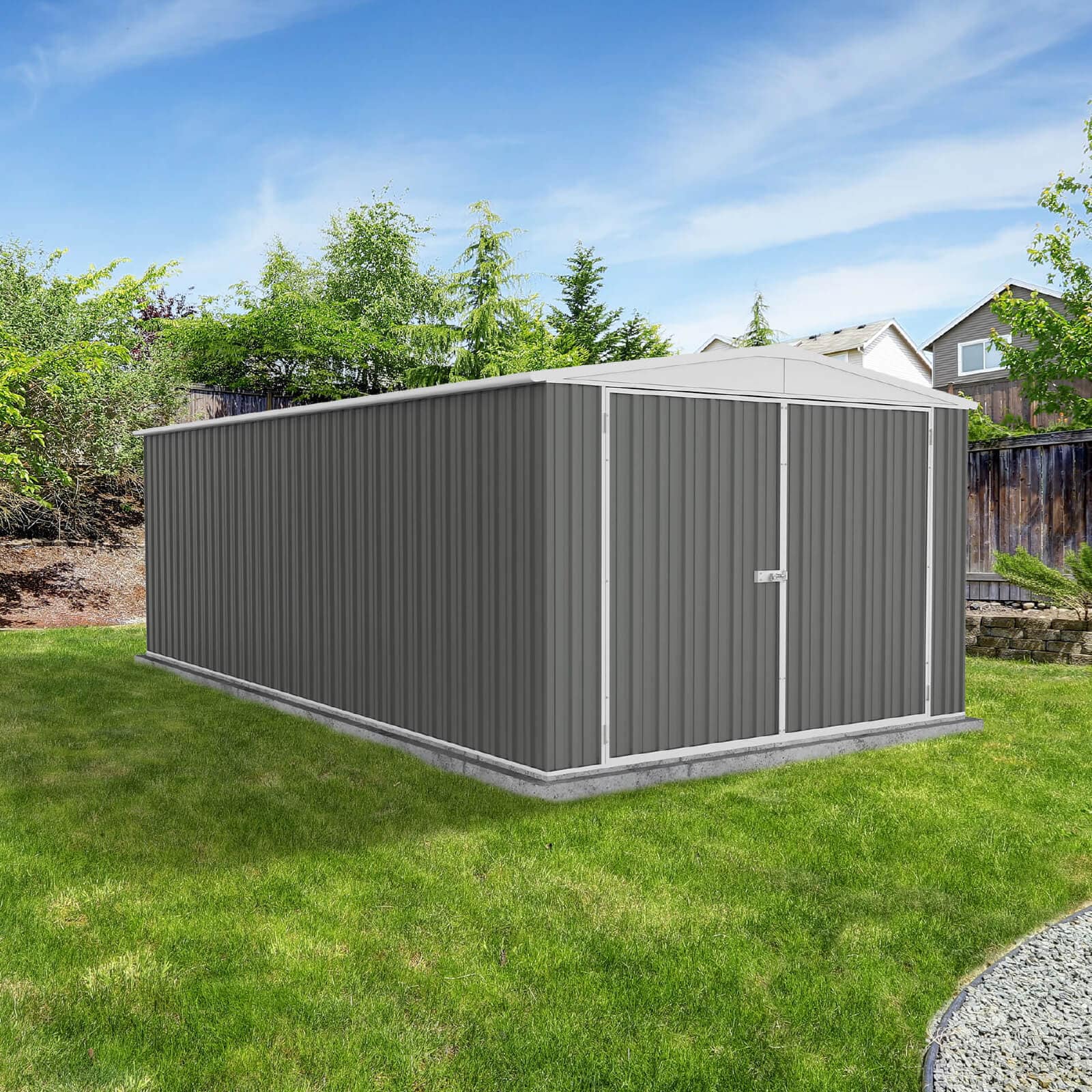 ABSCO AB1126 Metal-Storage-Buildings-Sheds - View #2