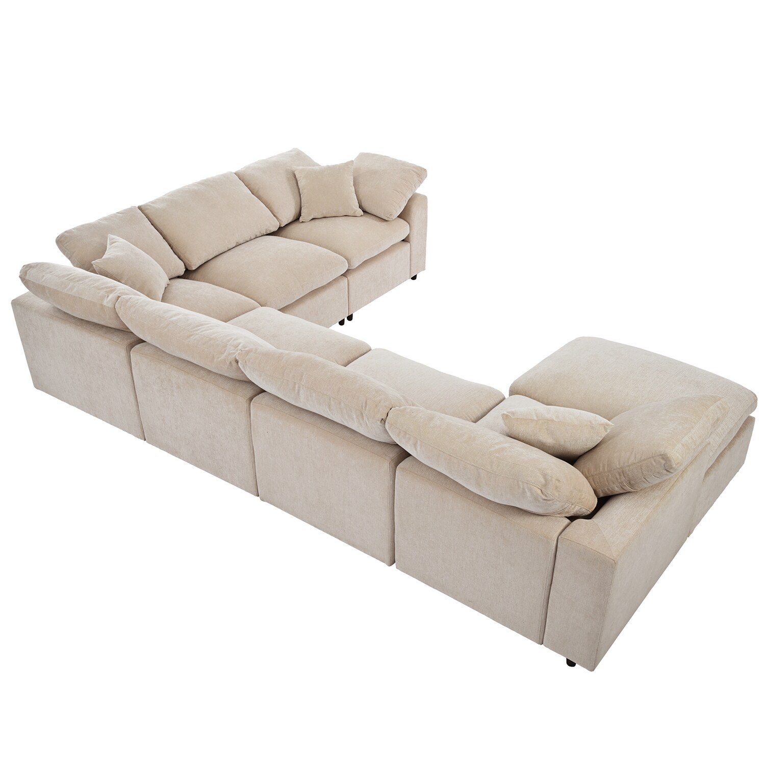 SINOFURN SYA370082GY Sofas-Loveseats - View #2