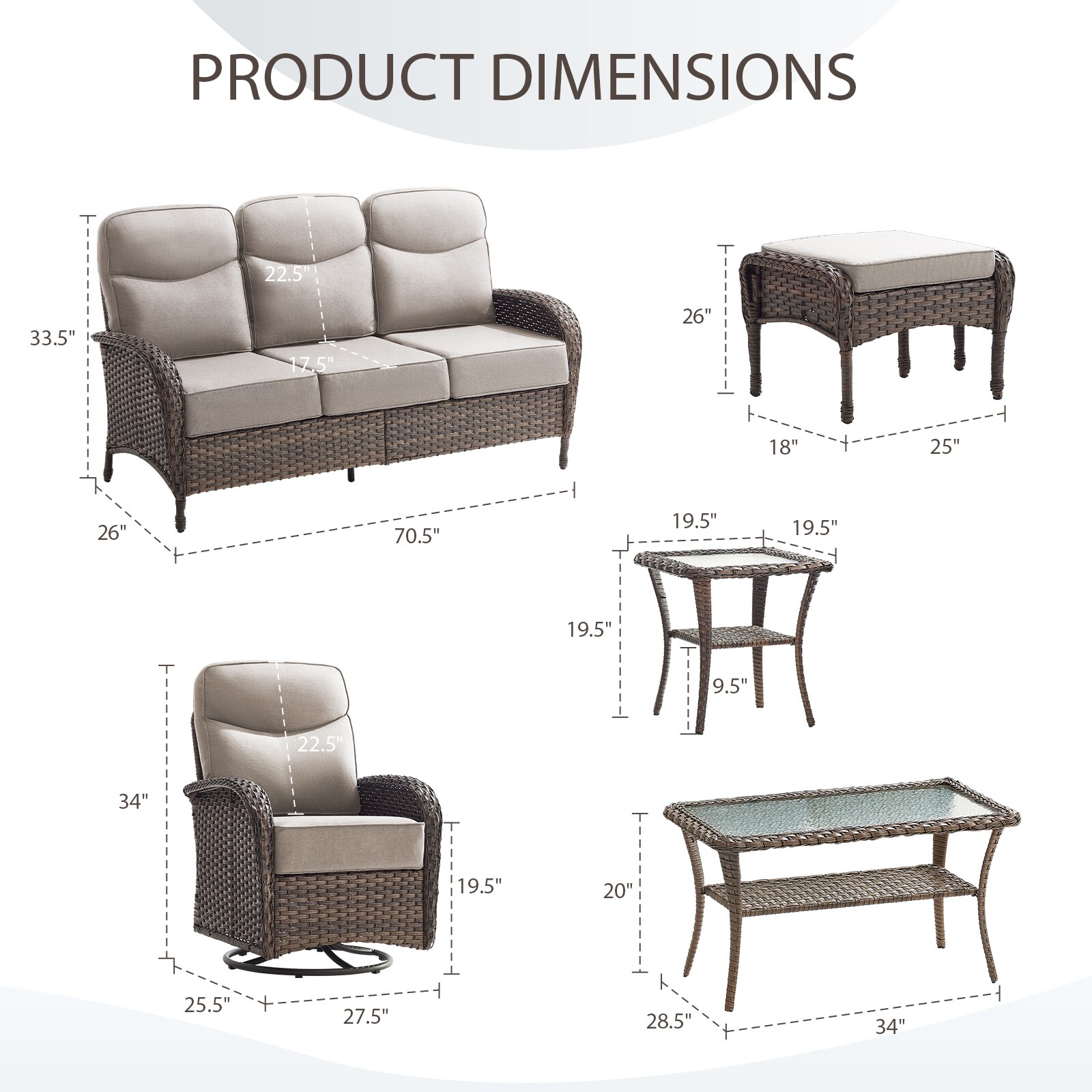 Rilyson FSGYY112819 Patio-Conversation-Sets - View #13