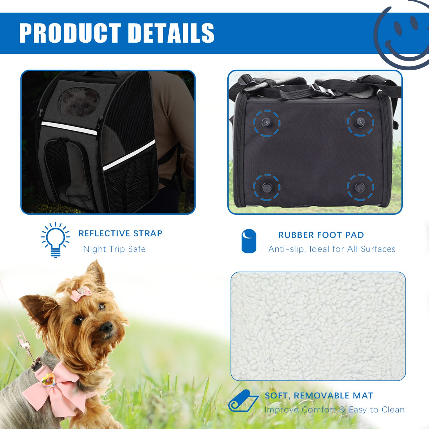 Siavonce XH748BJ Pet-Carriers - View #7