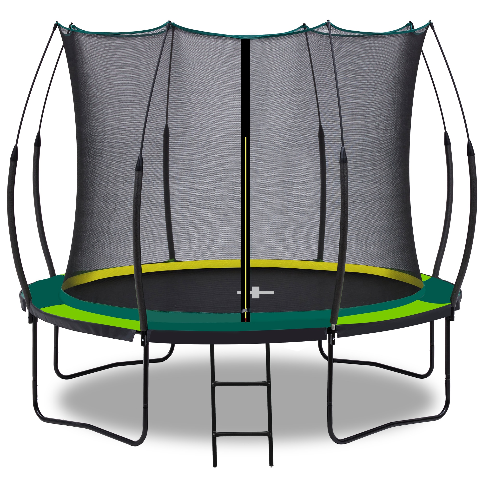 Damerin TRAA15 Trampolines 10-ft Round Kids in Green