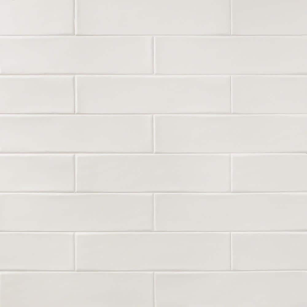 Artmore Tile Bolton Vanilla 3-in x 12-in Polished Ceramic Subway Wall ...